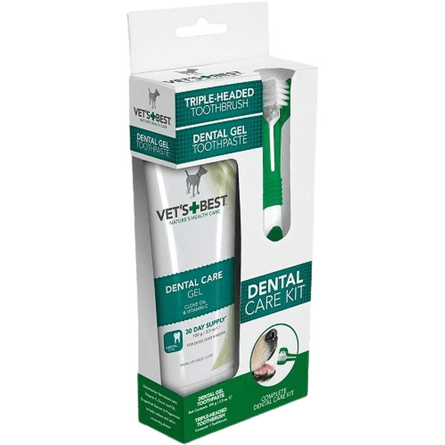 Vet's best Honden Gebitsreinigingsset 100 g