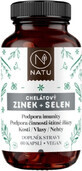 Natu Chelated Zink + Selenium 60 capsules