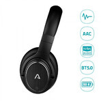 Casque sans fil LAMAX NoiseComfort ANC, noir