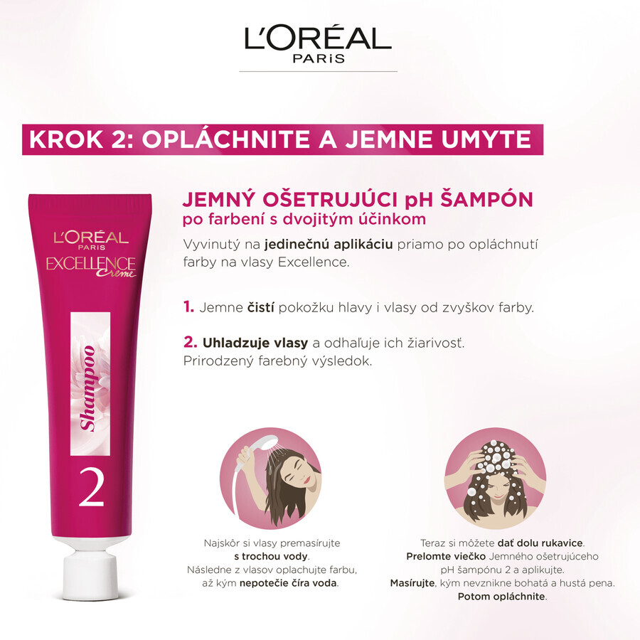 L'Oréal Paris Excellence Créme 10.21, the lightest pearly blonde