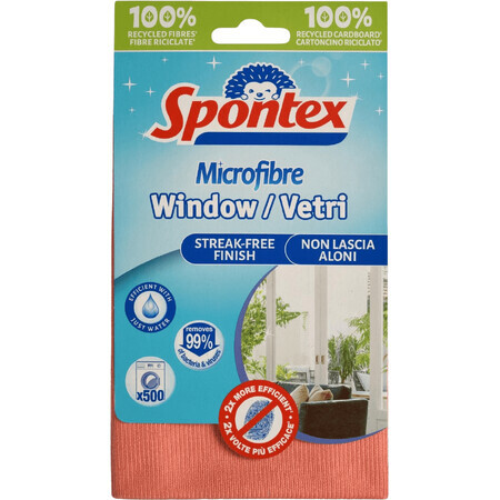 Spontex Microvezel Raam/Vensters, Microvezeldoek