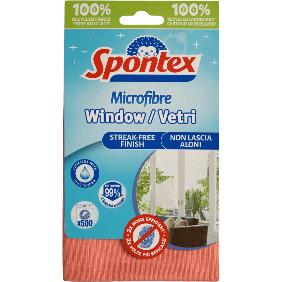 Spontex Microvezel Raam/Vensters, Microvezeldoek