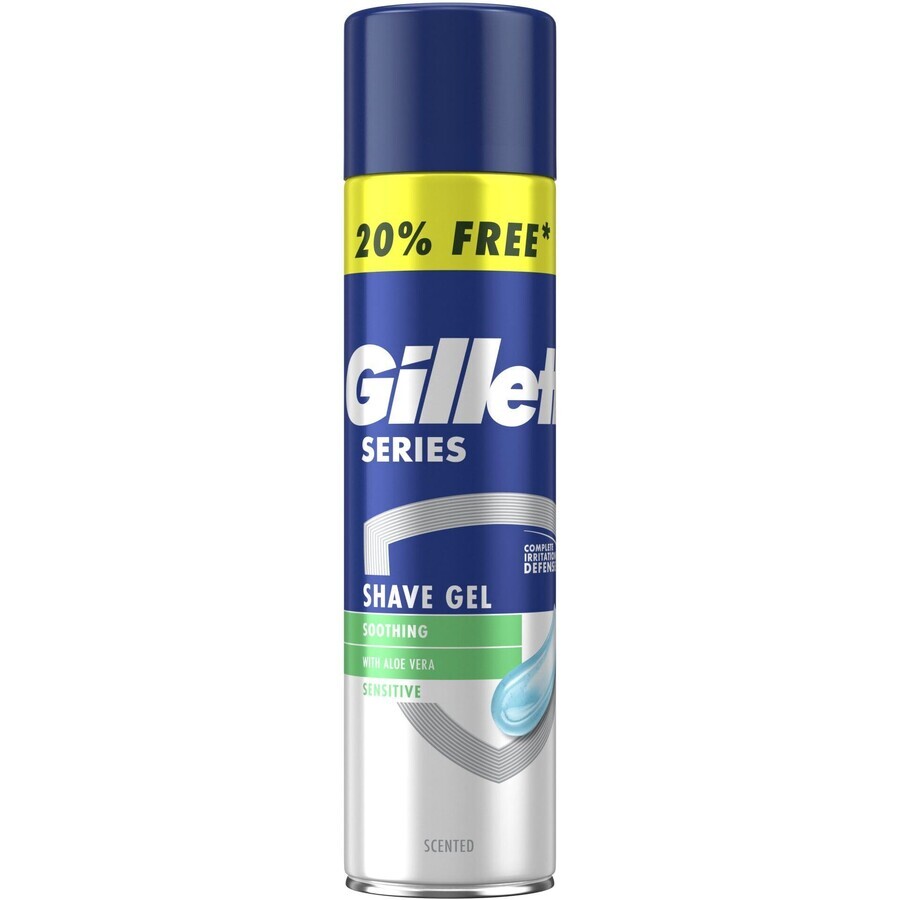 Gel de afeitar Gillette Sensitive Series Men's 240 ml