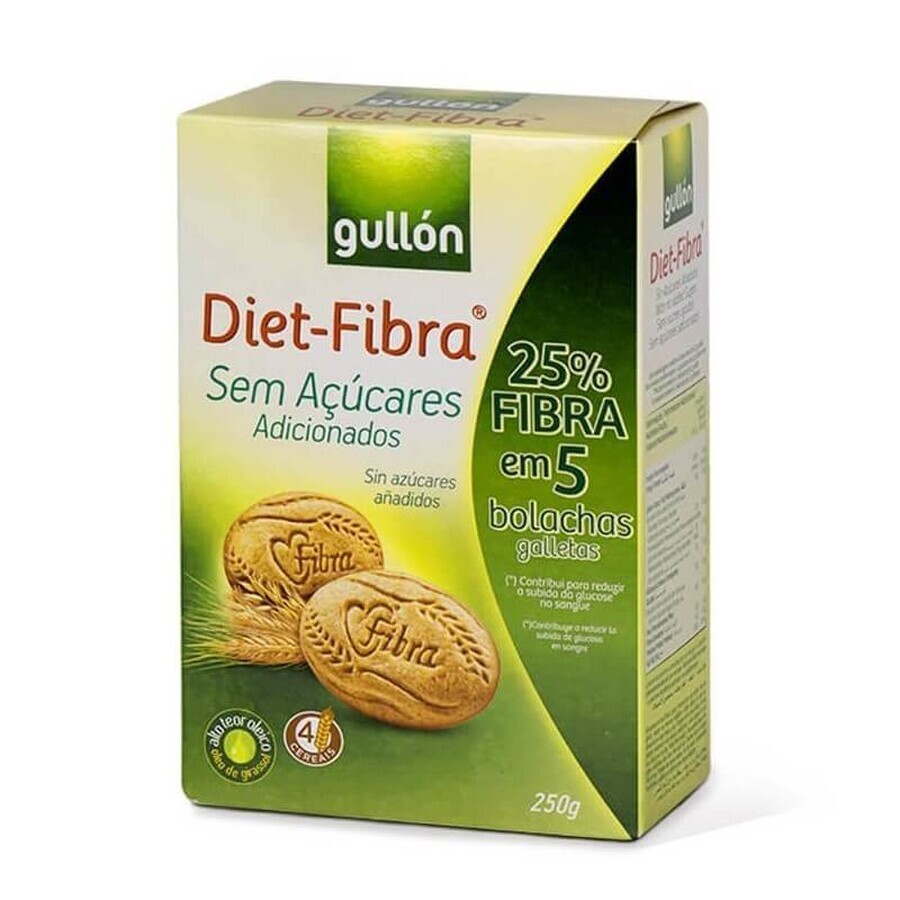 Dieet Vezel biscuits vezelrijke biscuits, 250g, Gullon