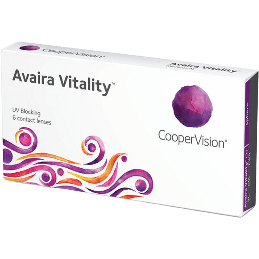 Avaira Vitality Lentile de contact -6,00 dpt 6 buc