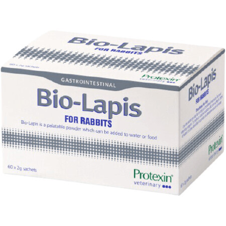 Protexin Veterinary Bio-Lapis voor konijnen zakjes 60 x 2 g