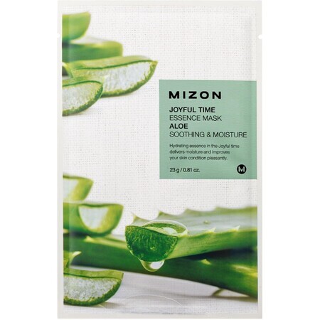 Mizon Joyful Time Aloë Vera Sheet Verzachtend en Hydraterend Masker 23 g