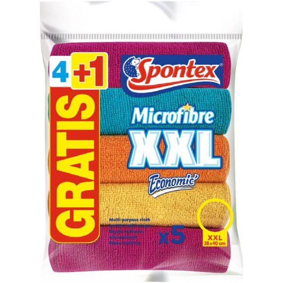 Spontex Pânză microfibră XXL 5 buc