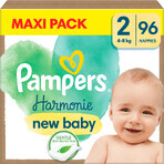 Pampers Harmonie Baby taille 2, 96 pièces