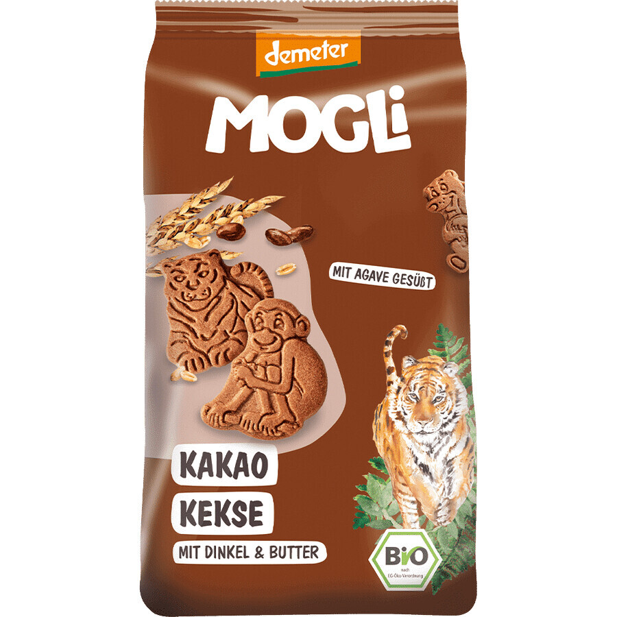 MOGLi Biologische Cacaokoekjes met Demeter keurmerk 125 g