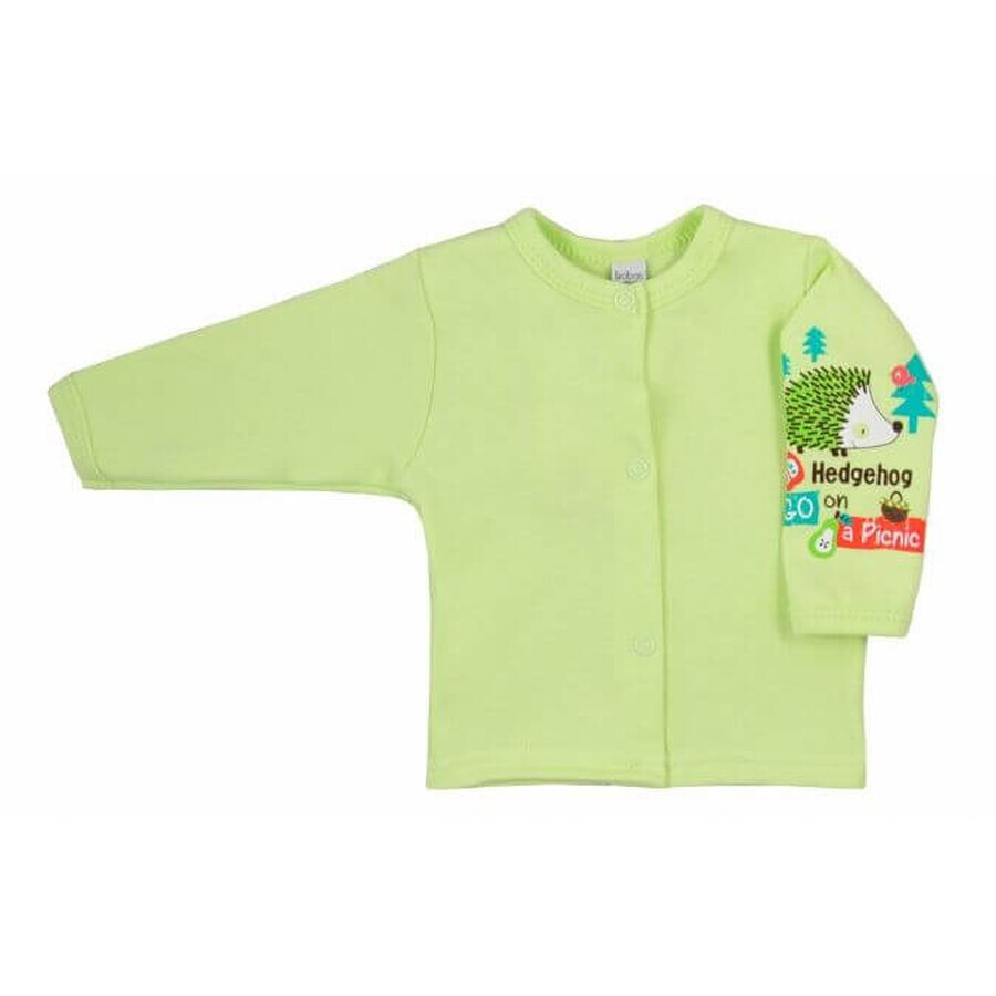 Nouveau Manteau Bébé Hérisson vert