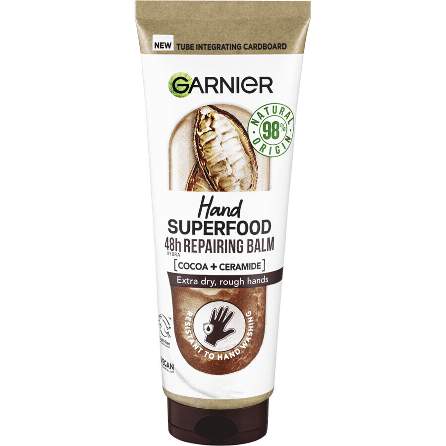 Garnier Hand Superfood regenererende handcrème met cacao 75 ml