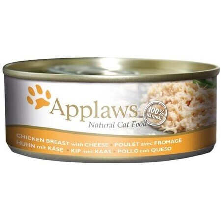 Applaws Kattenblikje met kipfilet en kaas 156 g