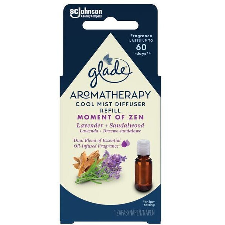 Refill diffuser Glade Cool Mist Moment of Zen 17,4 ml