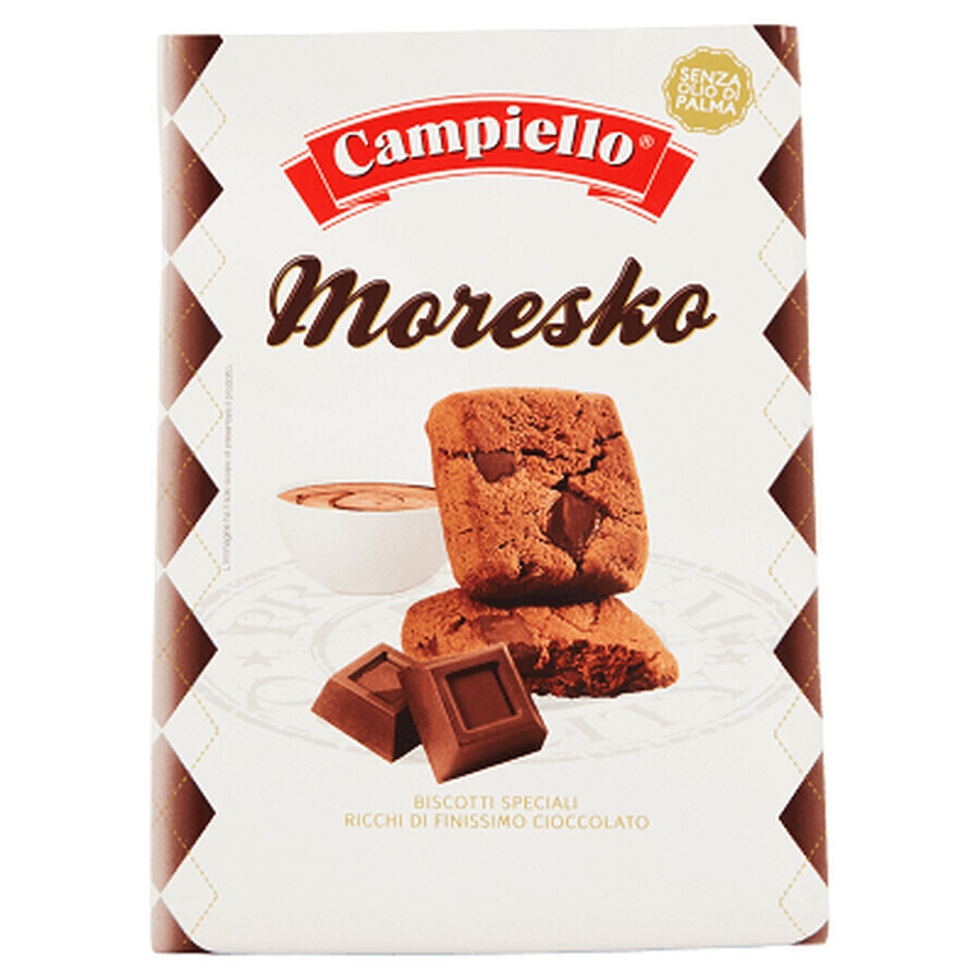 Moresko chocolade biscuits, 250 g, Campiello