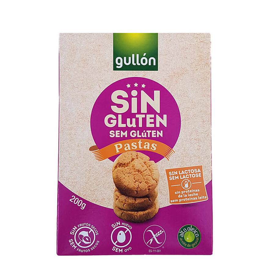 Biscuiti fara gluten Pastas, 200 g, Gullon