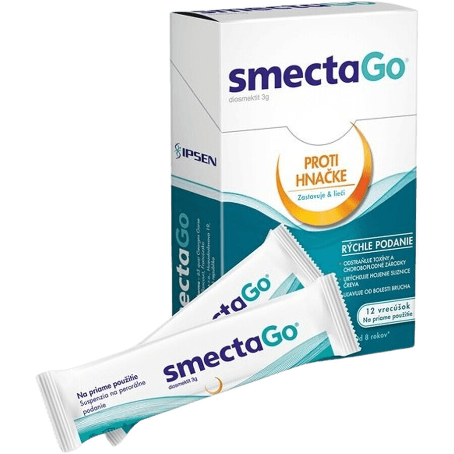 Smecta Go orale suspensie in sachets 12 sachets