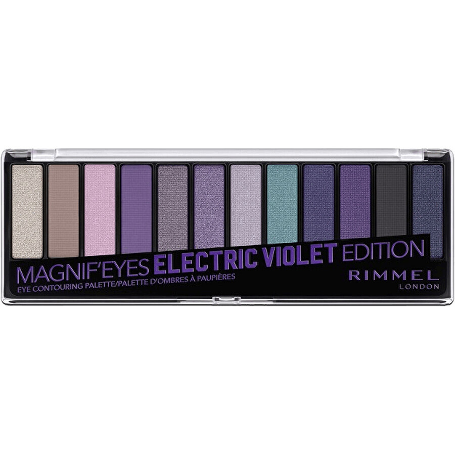 Rimmel London Magnifeyes Eyeshadow Palette 008 Electric Violet 14,16 g