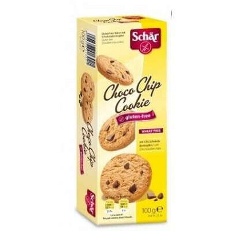 Glutenvrije chocolate chip cookies ChocoChip Cookies, 100 g, Dr. Schar