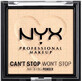 NYX Professional Makeup Can&#39;t Stop Won&#39;t Stop Matteerpoeder Compact Powder - Nuanță 01 Eerlijk 6 g