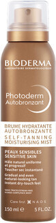 Bioderma Photoderm Zelfbruinende Hydraterende Zelfbruinende Spray voor een natuurlijke bruine teint 150 ml