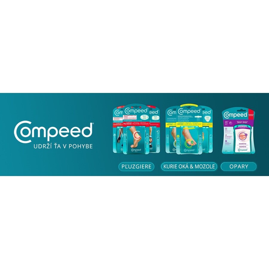 Compeed Blister patch sport călcâi 5 buc