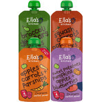 Ella's Kitchen Biologische Groenten en Fruit Snack Mix 4 x 120 g