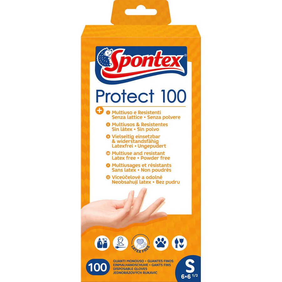 Spontex wegwerphandschoenen Protect S 100 stuks