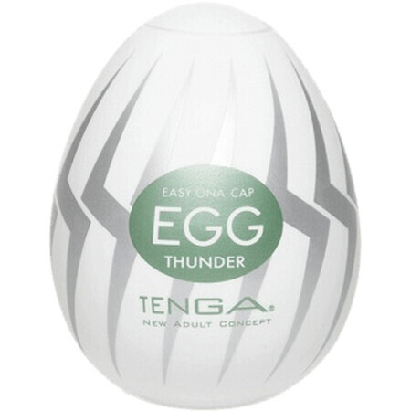 Tenga Men's Masturbator Egg Thunder