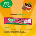 Goodies Batoane de ovăz căpșuni și mere 6 x 23 g