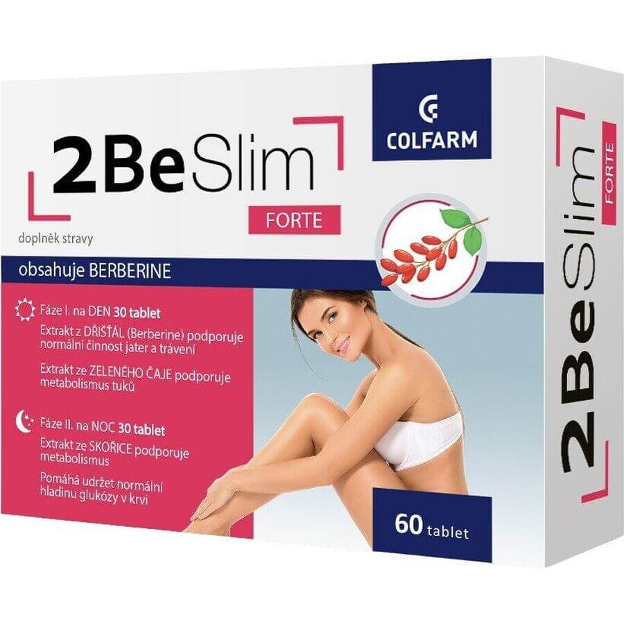 Colfarm Be SLIM Forte dag en nacht 60 tabletten