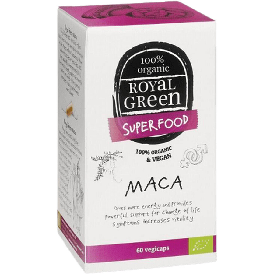 Royal Green Biologische Maca 60 capsules