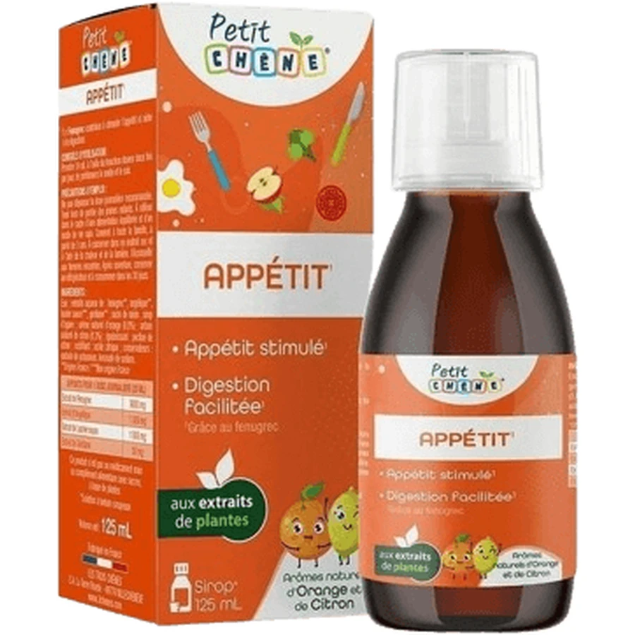Petit Appetite Baby Siroop 125 ml