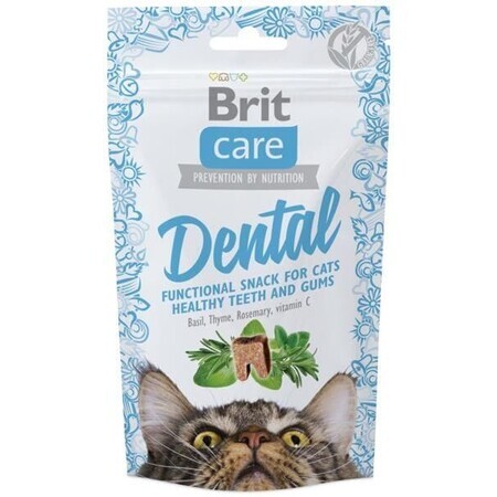 Brit Care snack dentar pentru pisici 50 g