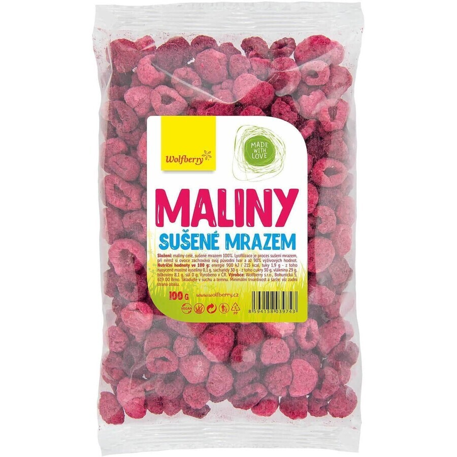 Wolfberry Framboises lyophilisées 100 g