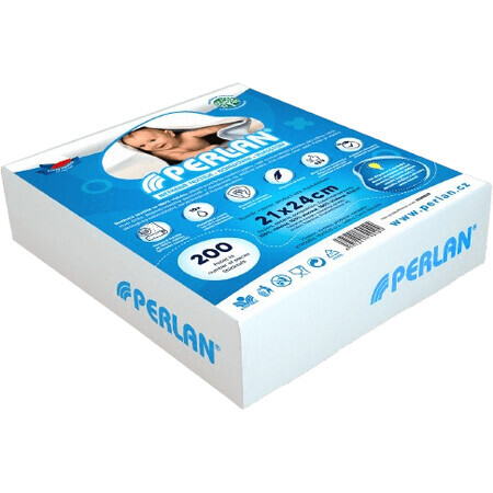 Perlan servetten 21 x 24 cm, 200 stuks