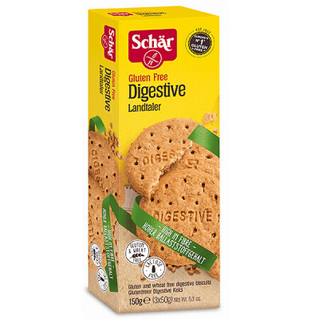 Biscuiti Digestivi fara gluten, 150g, Dr. Schar