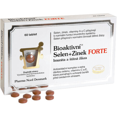 Pharma Nord Bioactive Selenium+Zink Forte 60 tabletten