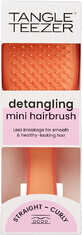 Tangle Teezer De Ultieme Ontklitter Mini Recht - Krullend Zalm Roze Abrikoos