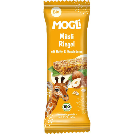 MOGLi Biologische mueslireep 25 g