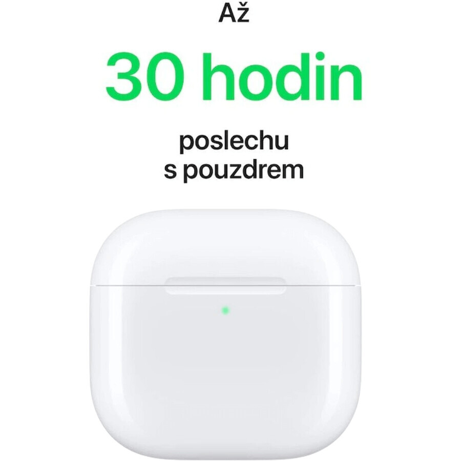 Apple AirPods 4, draadloze hoofdtelefoon (2024), wit