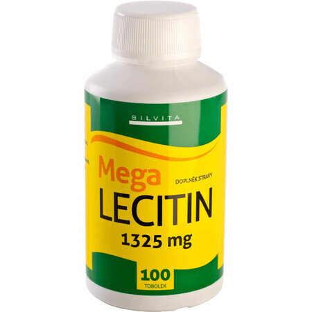 Silvita Mega Lecithin 1325 mg 100 hard capsules