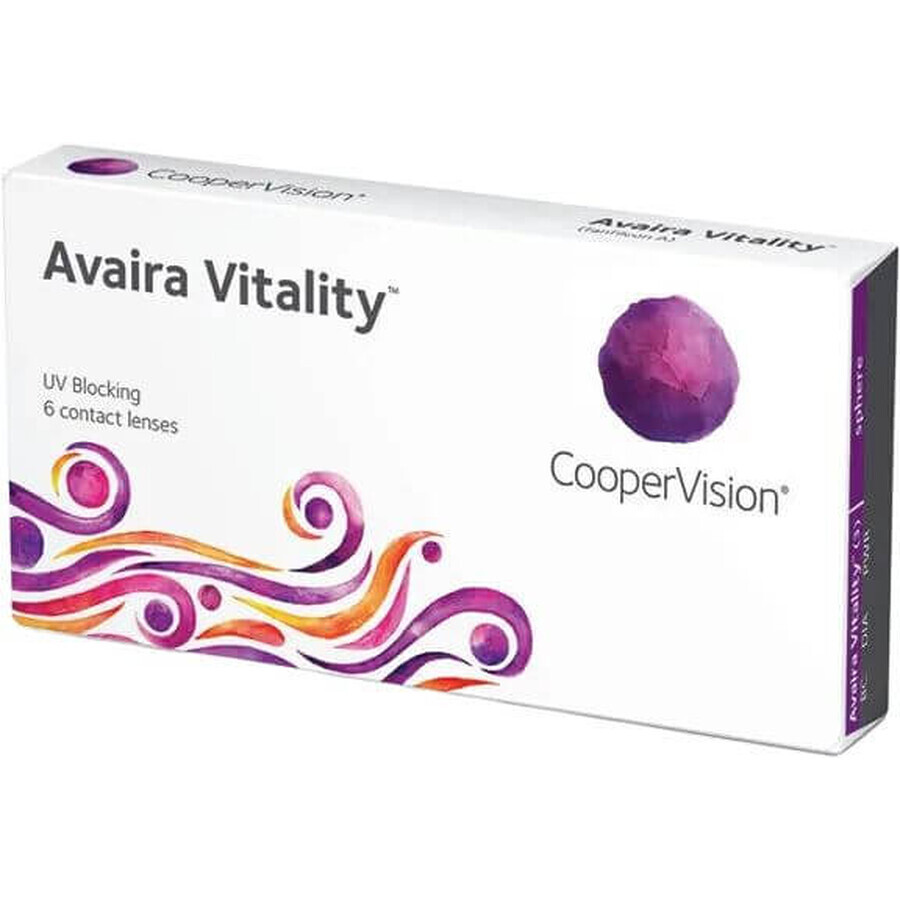 Avaira Vitality contactlenzen +3,00 dpt, 6 stuks