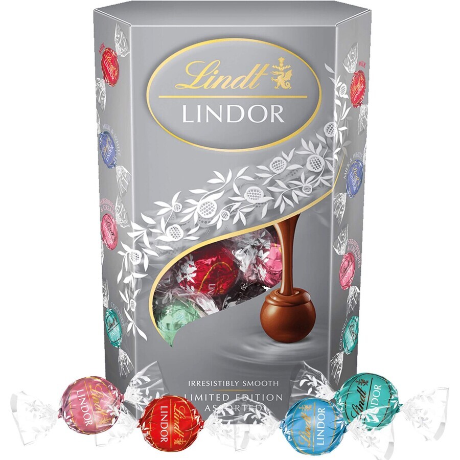 Lindt Lindor Zilver assorti 337 g