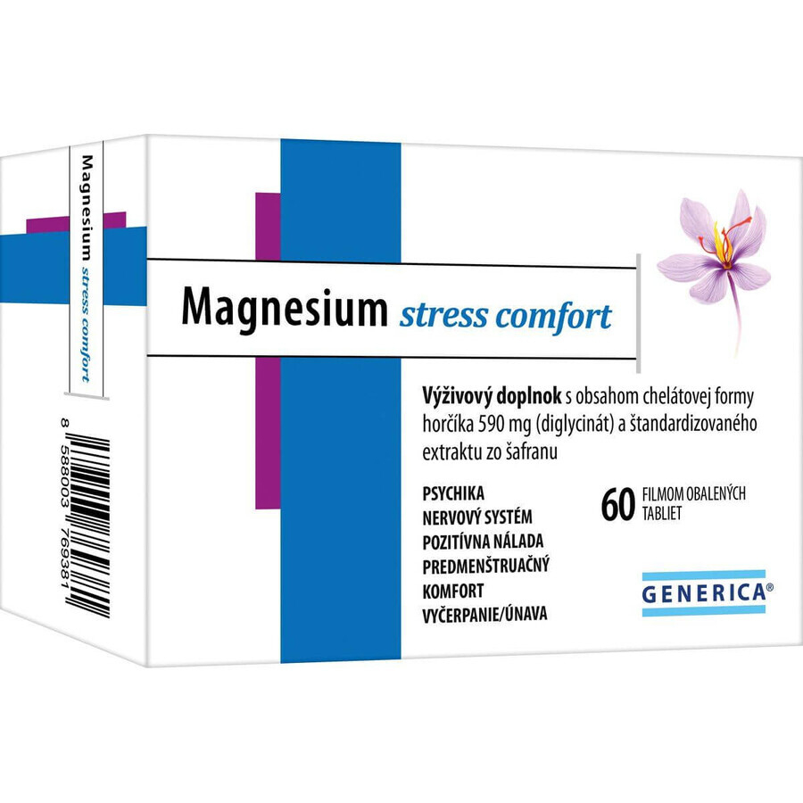 Generica Magnesium comfort stress 60 tabletten