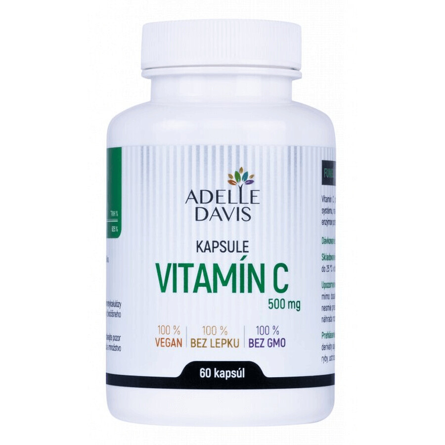 Adelle Davis Vitamine C 500 mg 60 capsules