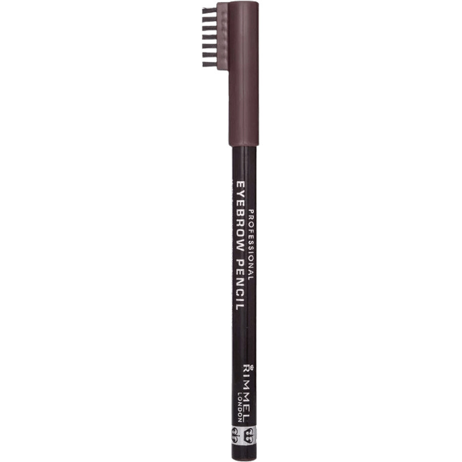 Rimmel London Professional Wenkbrauw, Wenkbrauwpotlood, 001 donkerbruin 1,4 g