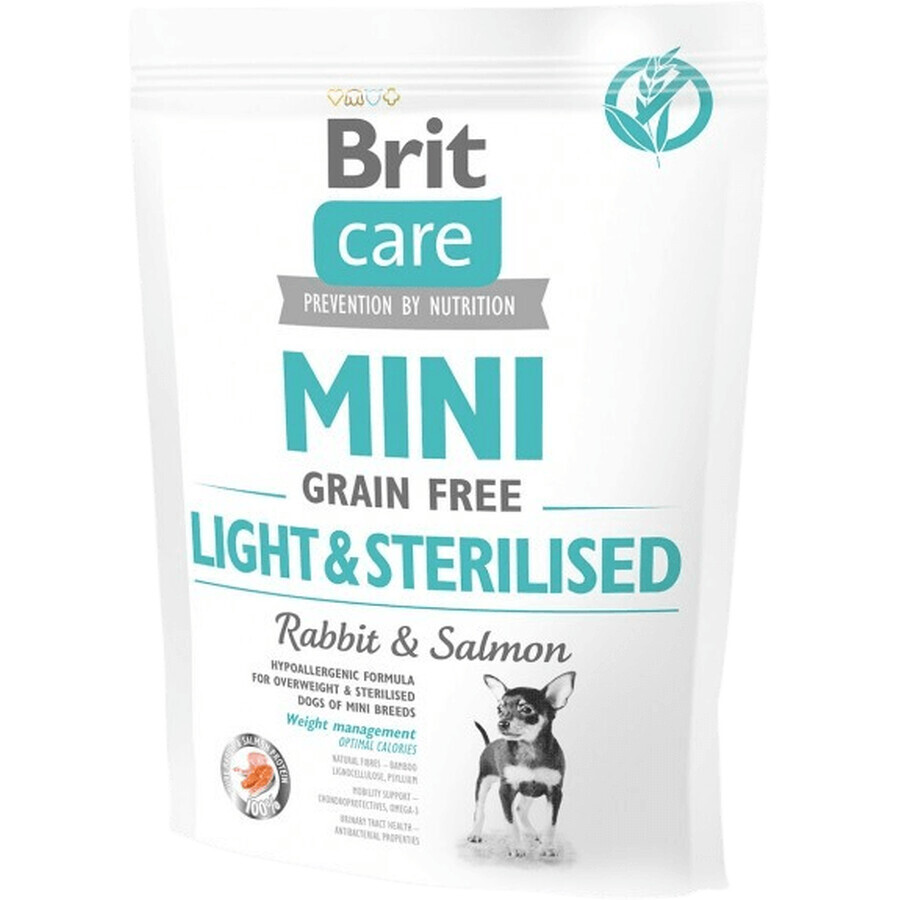 Brit Korrels Hond Mini Graanvrij Licht & Gesteriliseerd 400 g