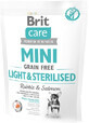 Brit Korrels Hond Mini Graanvrij Licht &amp; Gesteriliseerd 400 g