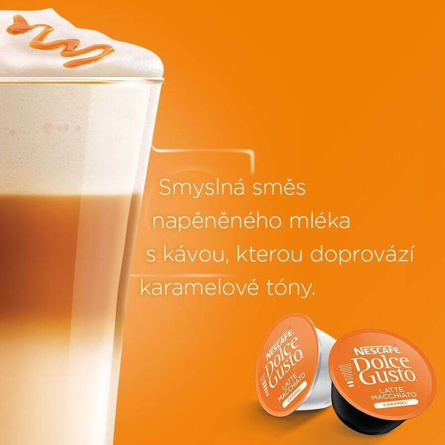 Nescafé Dolce Gusto® Latte Macchiato Caramel cápsulas de café 16 cápsulas